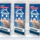 rollup banner für fischer immobilienservice