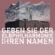 Stiftung Elbphilharmonie Spendenkampagne