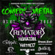 Flyerdesign „Comedy Meets Metal Festival“
