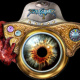 Soul Calibur 2 Media Player Skin: Visual animation closes eye on player