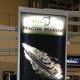 beleuchtetes Banner auf der boot 2010