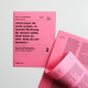 Das Type For Your Right Magazin war ein Studienprojekt mit dem Thema „Lockerer Typografiediskurs“