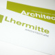 LHERMITTE Architecture Logodesign