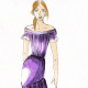 The Spanish lady in purple…