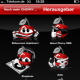 Kacheln, Iconentwicklung Characterdesign für CHERRY SMS plus App für iPhone