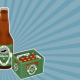 Illustration für Brauerei zur Integration ins Webdesign