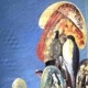 Vogelmensch, Öl a. Lw., 70×30 cm, 1995