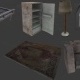 Interior Objekte für ein Haus im Spiel – April 2011