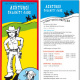 Achtung! Calamity Jane – Flyer für Kindertheaterstück