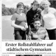 Erster Rollstuhlfahrer auf Potsdamer Gymnasium