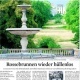 Restaurierung des Rossebrunnens am Schloss Sanssouci