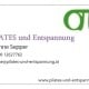 Visitenkarte für Pilates undt Entspannung