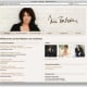 Startseite der Website – Iris Berben