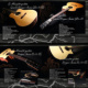 8-seitiger Flyer für VGS Visions in Guitars