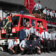 Gruppenfoto der Feuerwehr Hergensweiler, nähe Lindau am Bodensee