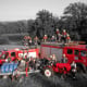 Gruppenfoto der Feuerwehr Hergensweiler, nähe Lindau am Bodensee