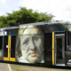 Straßenbahnwerbung Museumslandschaft Hessen Kassel