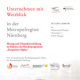 Plakat „Unternehmer mit Weitblick“ für die Beschäftigungspakte der Metropolregion Nürnberg
