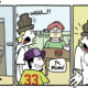 Comicstrip „White & Brad“