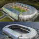 Fußball Stadion Afrika