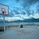 Basketballplatz auf Palawan, Philippinen