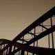 Elbrücke auf Sepia