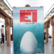 Das weiße Ei – Oster-Filmplakat