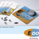 Logoentwicklung, Messeflyer und Give Aways für Serviceabteilung EDOT