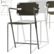 Spina1 – Stuhl aus Stahl und Leder