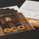 eco-textiles / Visitenkarte Messesonderformat