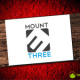 Logo Mount Three Bekleidungslabel
