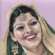 Indische Braut, Pastell