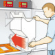 Reinigungsanleitung für Großküchengerät