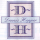 Typografische Umsetzung „Dennis Hopper“
