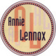 Typografische Umsetzung „Annie Lennox“