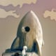 Spacekid – eine Plakat-Illustration