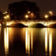 Lomardsbrücke bei Nacht