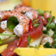 Prawn & Mango Salad—Malcolm Spendlove, Passion Cafe, San Pedro de Alcantara, Spain