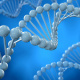 DNA Moleküle: 3D-Illustration / 3D-Grafik – wissenschaftliche 3D-Visualisierung