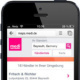 Go Mobile! Neben der Desktop-Version der mediMaps haben wir auch eine mobile Version für das iPhone umgesetzt. Das Gerät erkenn