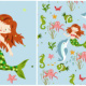 “mermaid” pattern design