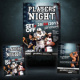 Konzeption und Gestaltung von Flyer & Plakat für das Event „Players Night“ des Eventteams Smittbrothers aus Stuttgart