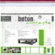 Webdesign-Vorschlag . Betonambiente