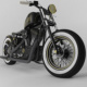 Harley Sportster – Customized   (3D Visualisierung)