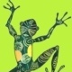 Gecko im Grünen