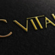 Diseño de logotipo de la línea C VITAL para la firma de cosmética internacional ATACHE s.a.