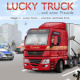 Coverillustration für die Kinderhörbuchreihe „Lucky Truck“