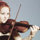 girl with violin