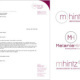 Melanie Hintz – Management & Services. Logo, Visitenkarten, Briefpapier und weitere Logo-Entwürfe.
