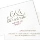 E&A hansetrade. Logo und Visitenkarten mit Prägung.